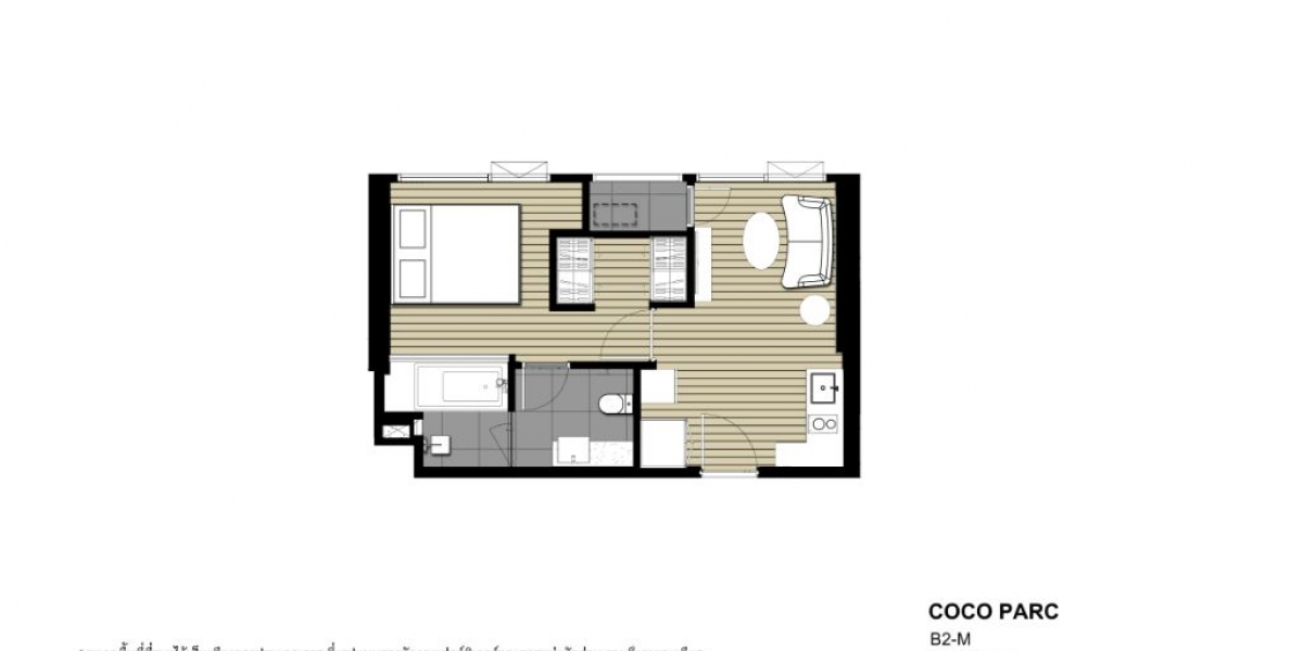 COCO Parc, Bangkok, 1 Bedroom Bedrooms, ,1 BathroomBathrooms,Condo,Sale,COCO Parc,COCO Parc,6,2044