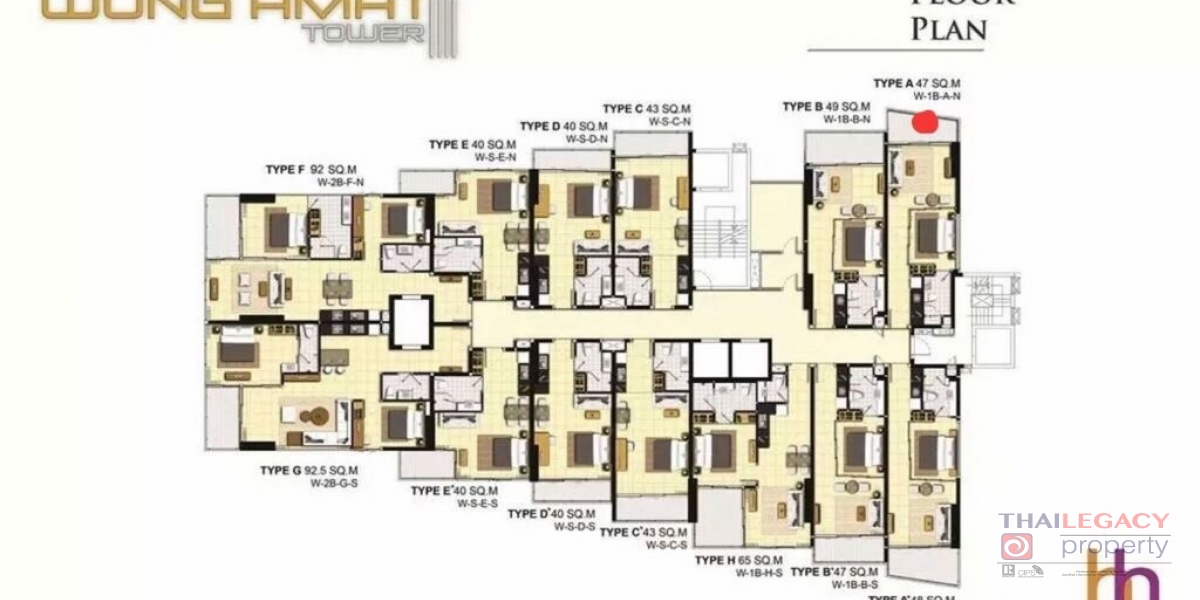 Wong Amat Tower Condominium, Pattaya City, Bang Lamung, Chonburi, ,1 BathroomBathrooms,Condo,Sale,Wong Amat Tower,Wong Amat Tower Condominium,36,1208