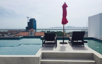 Cview, Pratumnak, Pattaya City, Bang Lamung, Chonburi, ,1 BathroomBathrooms,Condo,Rental,CView Residence,Cview, Pratumnak,8,1291