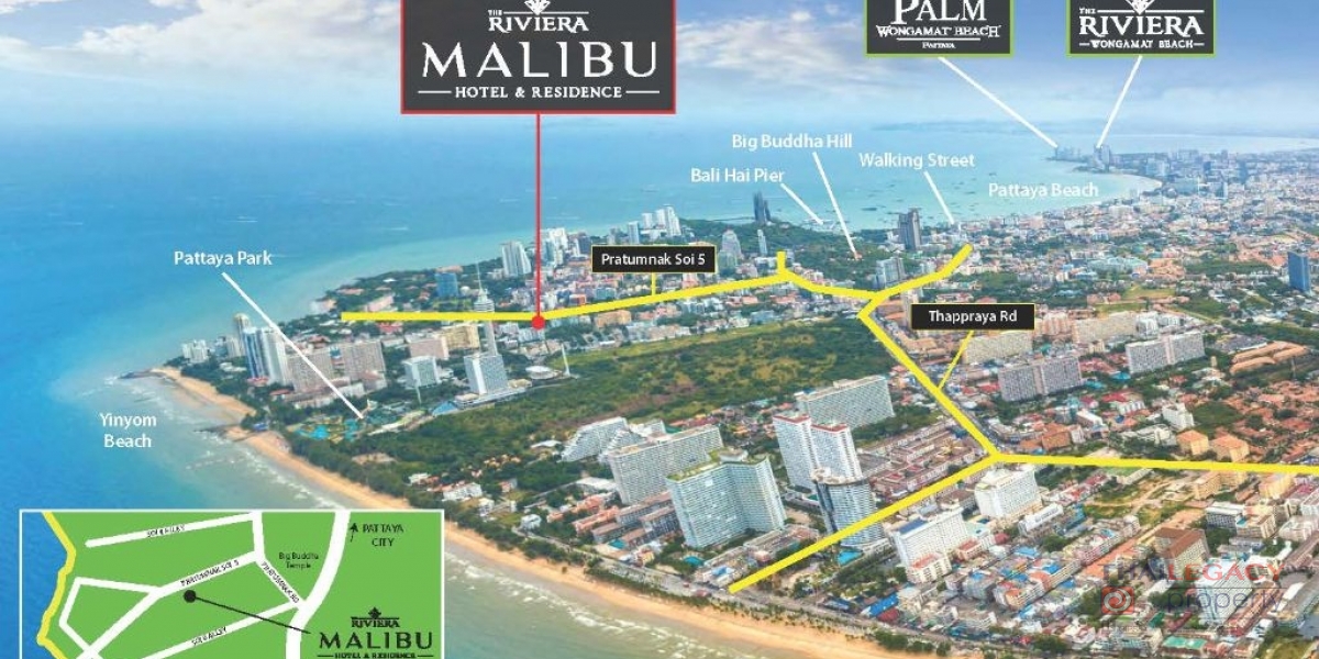 Riviera Malibu, Pattaya City, Bang Lamung, Chonburi, 1 Bedroom Bedrooms, ,1 BathroomBathrooms,Condo,Sale,Riviera Malibu,1469