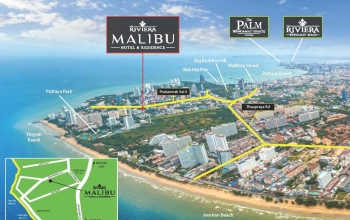 Riviera Malibu, Pattaya City, Bang Lamung, Chonburi, 1 Bedroom Bedrooms, ,1 BathroomBathrooms,Condo,Sale,Riviera Malibu,Riviera Malibu,20,1470