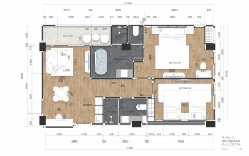 Wyndham Jomtien Pattaya, Pattaya City, Bang Lamung, Chonburi, 2 Bedrooms Bedrooms, ,2 BathroomsBathrooms,Condo,Sale,Wyndham Jomtien Pattaya,Wyndham Jomtien Pattaya,2,1553