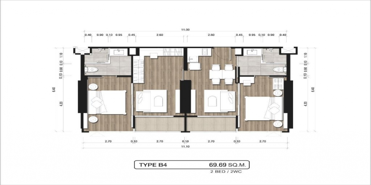 The Panora Pattaya, Pattaya City, Bang Lamung, Chonburi, 2 Bedrooms Bedrooms, ,2 BathroomsBathrooms,Condo,Sale,The Panora Pattaya,The Panora Pattaya,1570