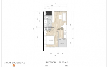 Siam Oriental Dream, Pattaya City, Bang Lamung, Chonburi, 1 Bedroom Bedrooms, ,1 BathroomBathrooms,Condo,Sale,Siam Oriental Dream,Siam Oriental Dream,8,1596