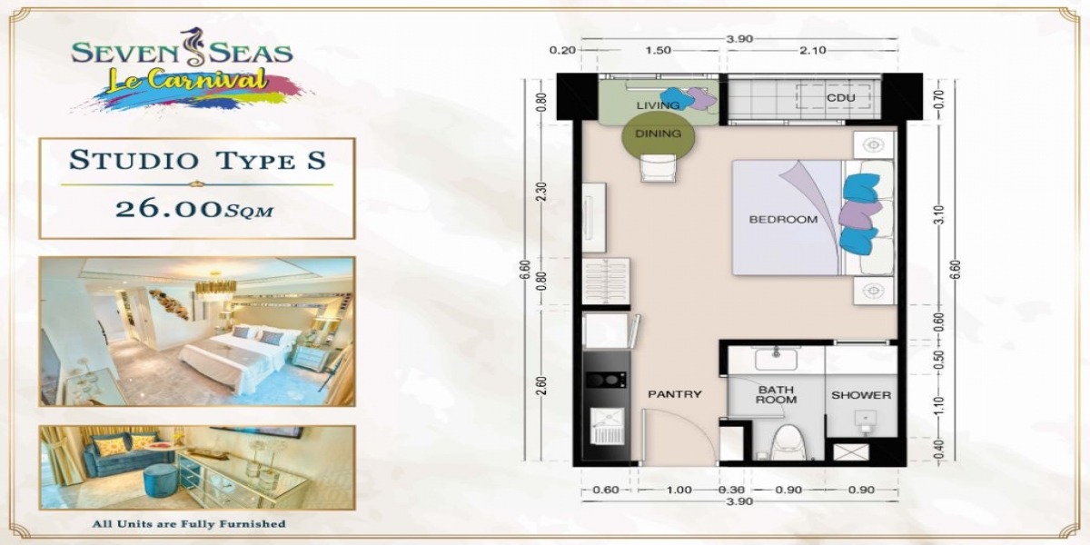 Seven Seas Le Carnival, Pattaya City, Bang Lamung, Chonburi, ,1 BathroomBathrooms,Condo,Sale,Seven Seas Le Carnival ,Seven Seas Le Carnival,4,1608