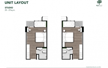 ECO Resort Bang Saray, Bang Saray, Sattahip, Chonburi, ,1 BathroomBathrooms,Condo,Sale,ECO Resort Bang Saray Building B,ECO Resort Bang Saray,2,1633