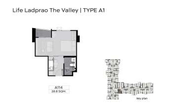 Life Ladprao Valley, Bangkok, ,1 BathroomBathrooms,Condo,Sale,Life Ladprao Valley,Life Ladprao Valley,43,1800