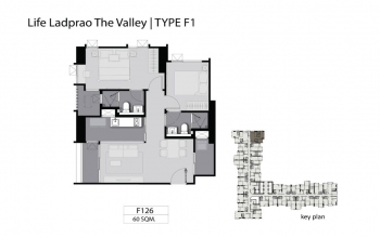 Life Ladprao Valley, Bangkok, 2 Bedrooms Bedrooms, ,2 BathroomsBathrooms,Condo,Sale,Life Ladprao Valley,Life Ladprao Valley,7,1804